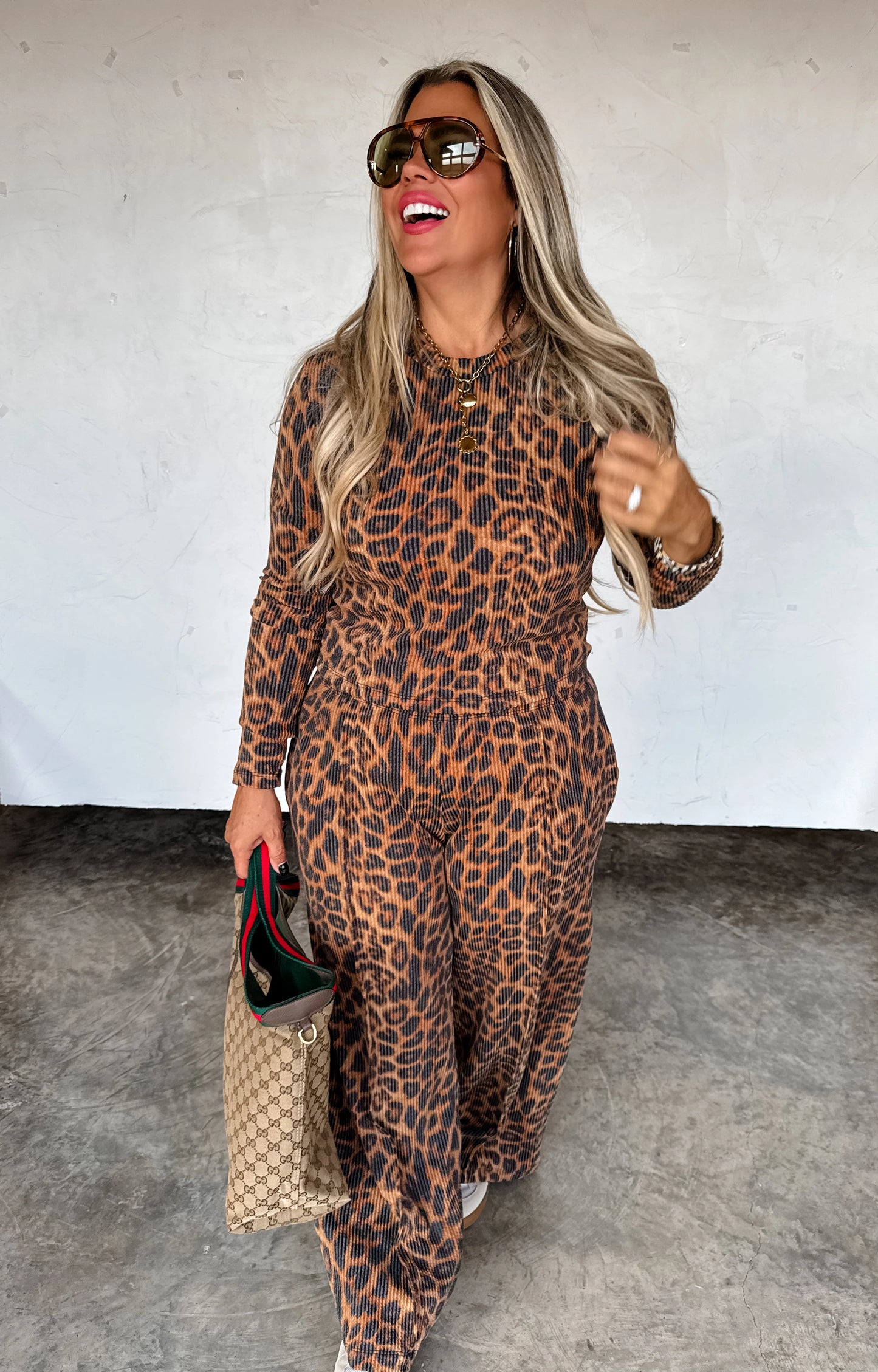 HAVEN CHEETAH LOUNGE SET [[PRE-ORDER]]