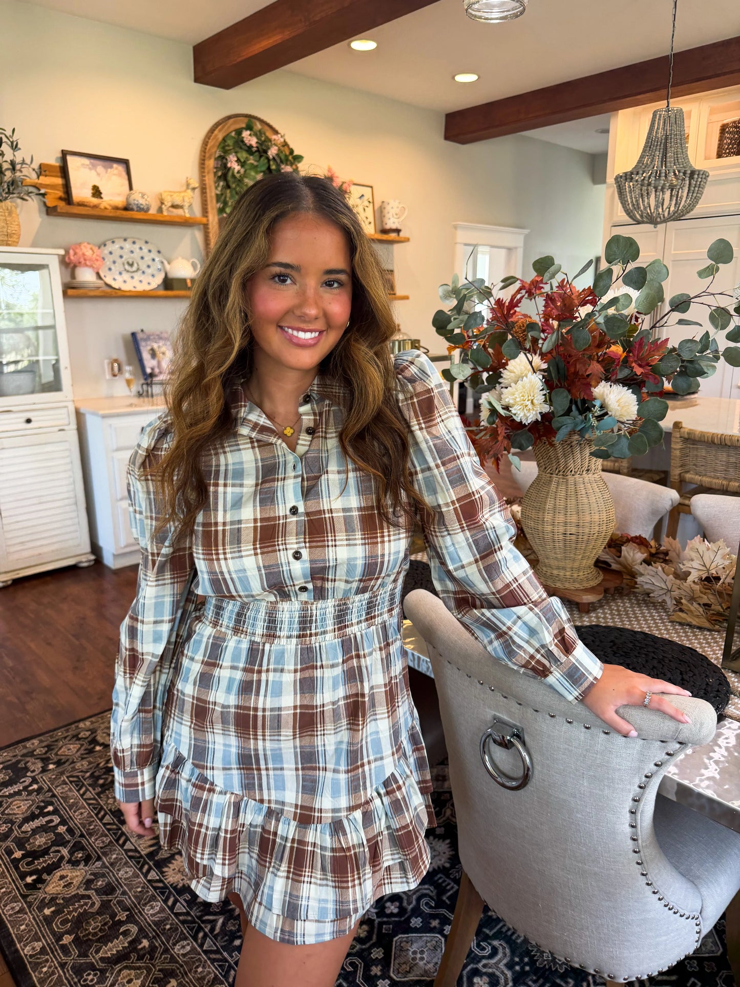 Windsor Dress in Plaid
