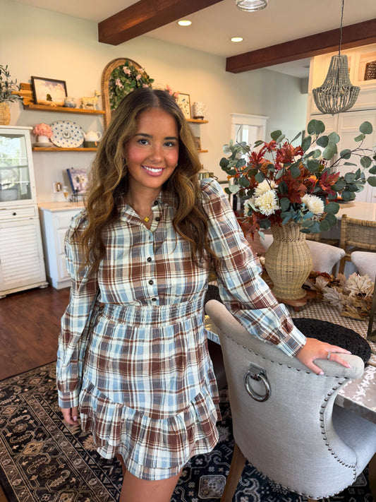Windsor Dress in Plaid