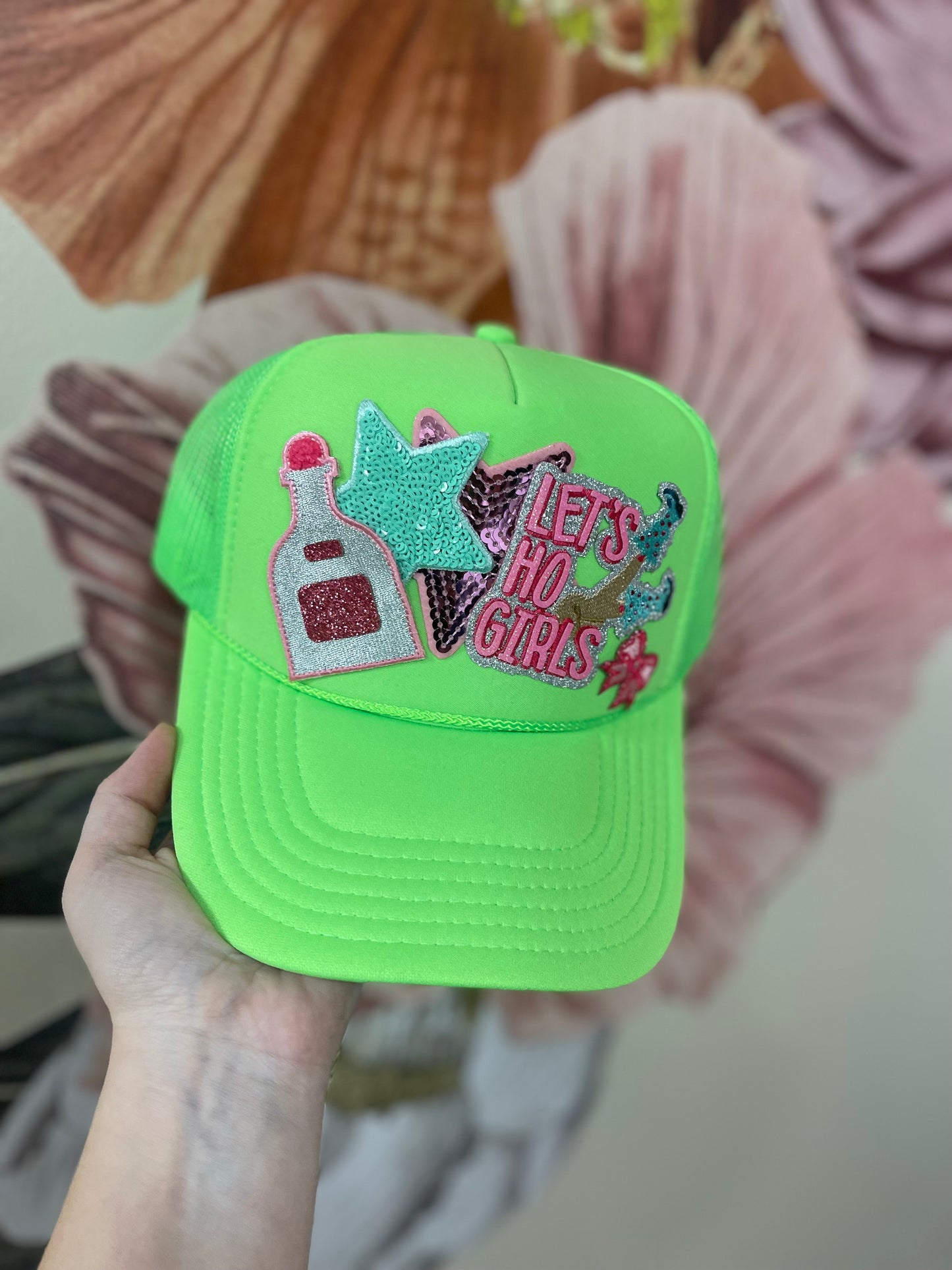 Let's HO Girls Custom Trucker Hat