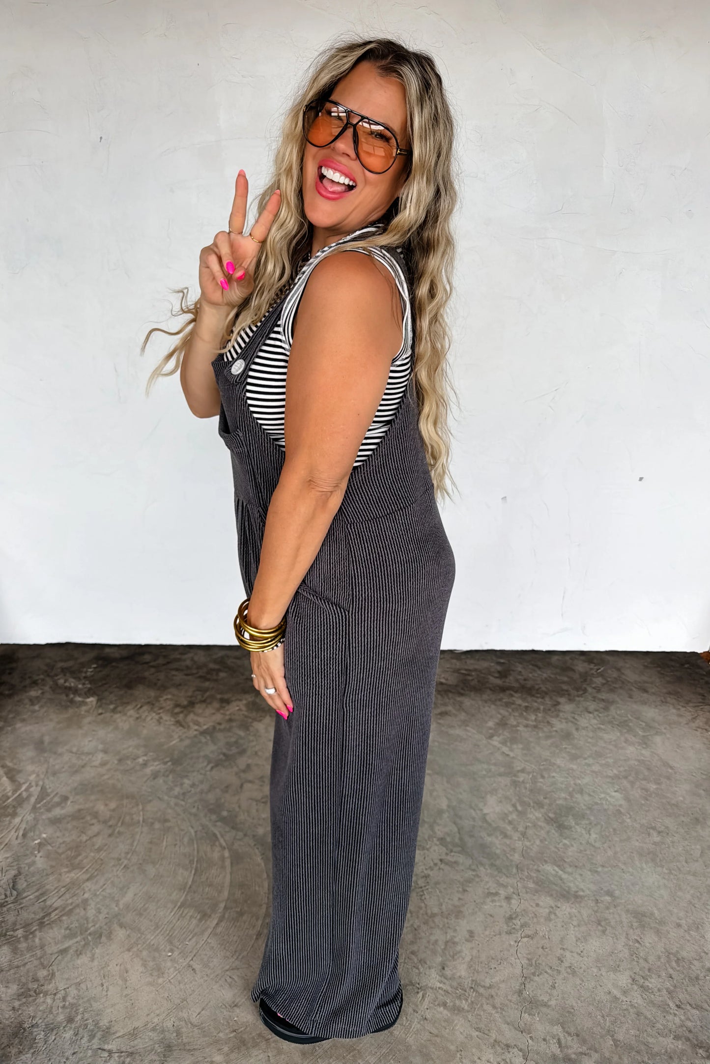 Black Karli Boho Overalls [[ETA 1st week of May]]