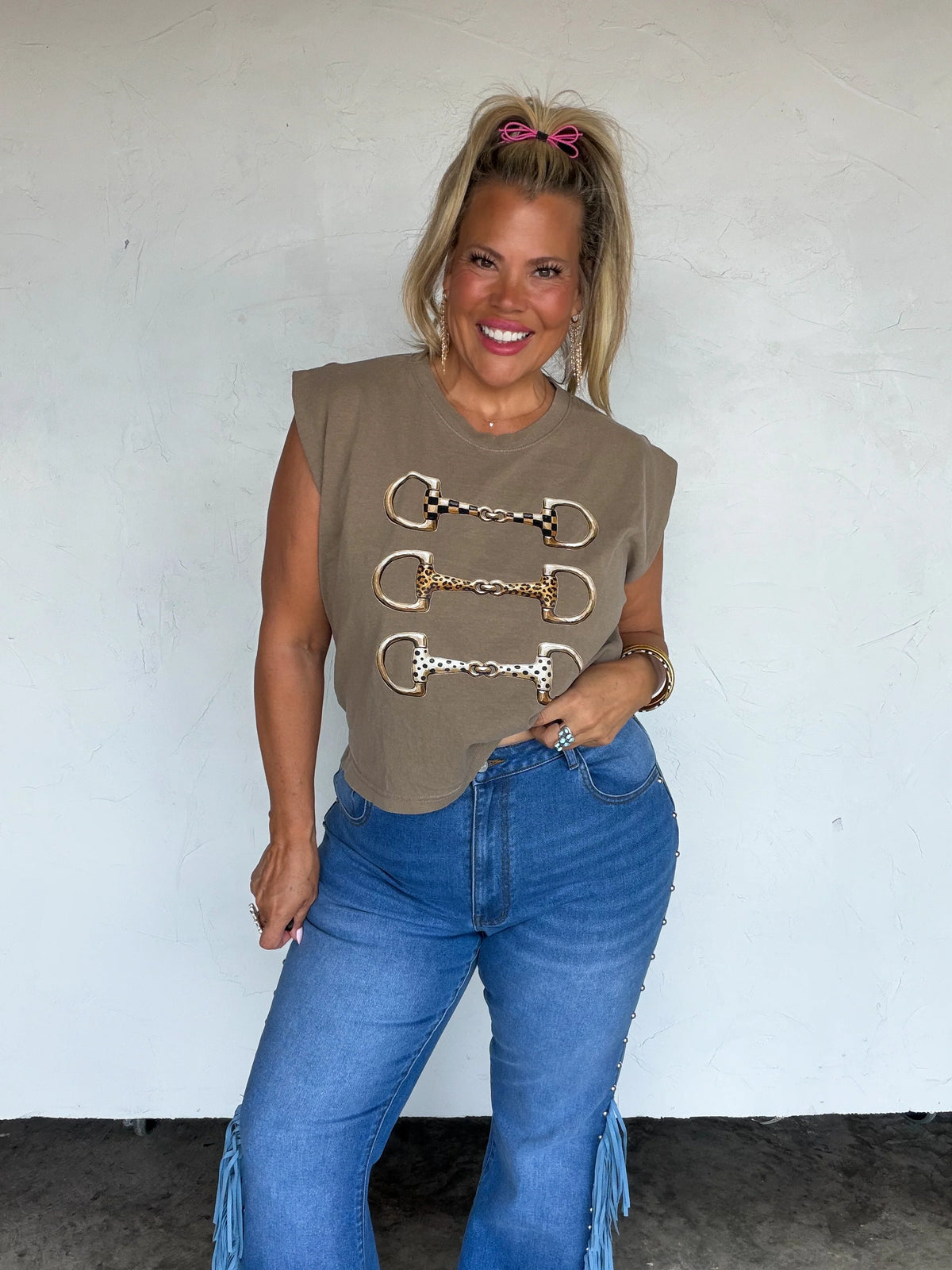 Horse Bit Graphic Tee