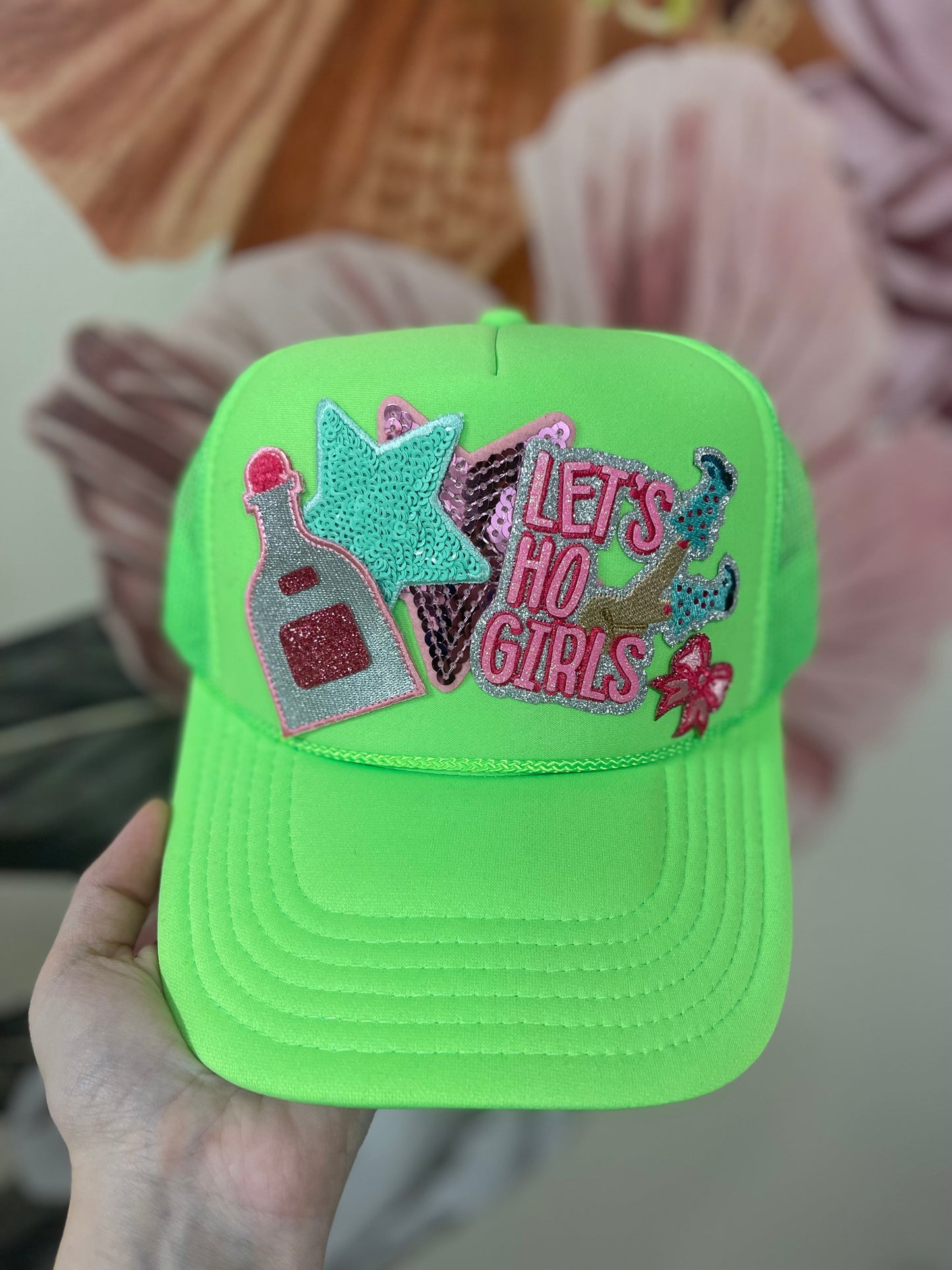 Let's HO Girls Custom Trucker Hat