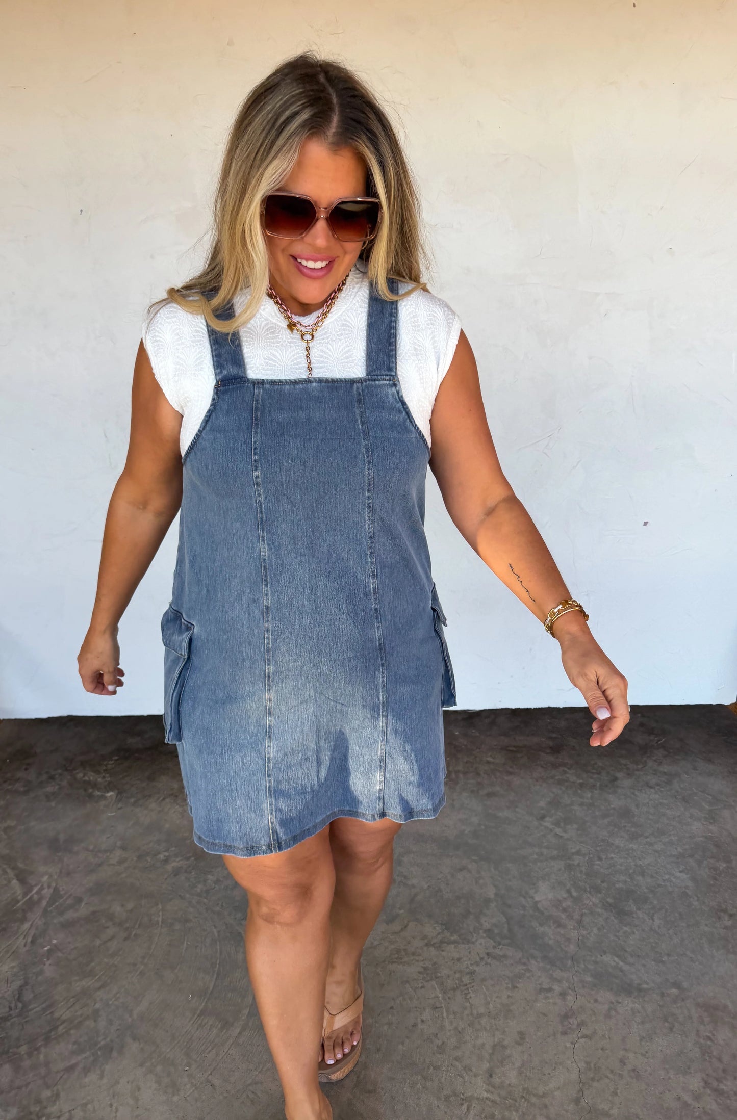 Denim Millie Overall Dress [[PRE-ORDER]]