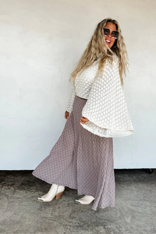Mocha Lace Skirt