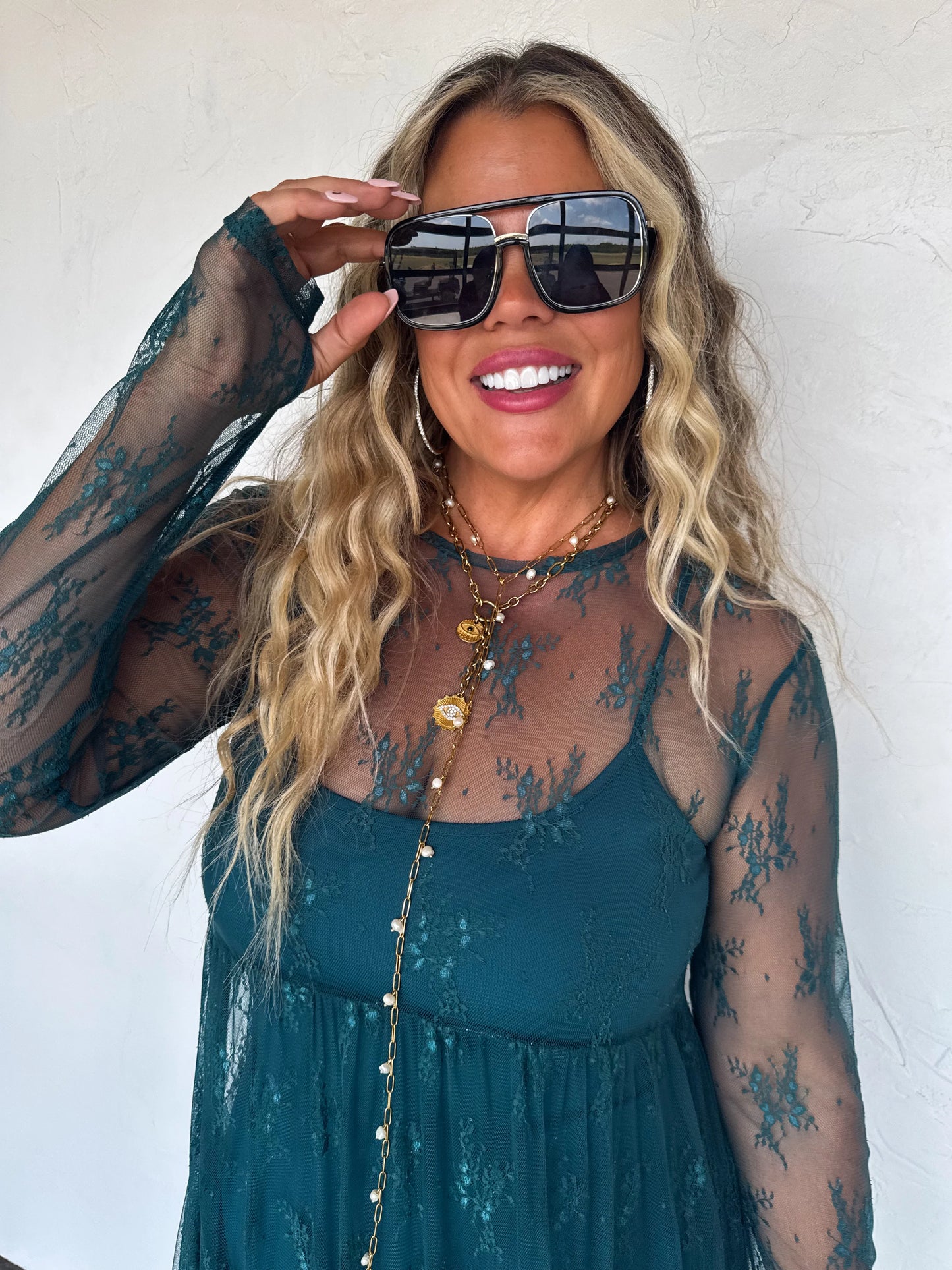 Evangeline Teal Dress [[PRE-ORDER]]