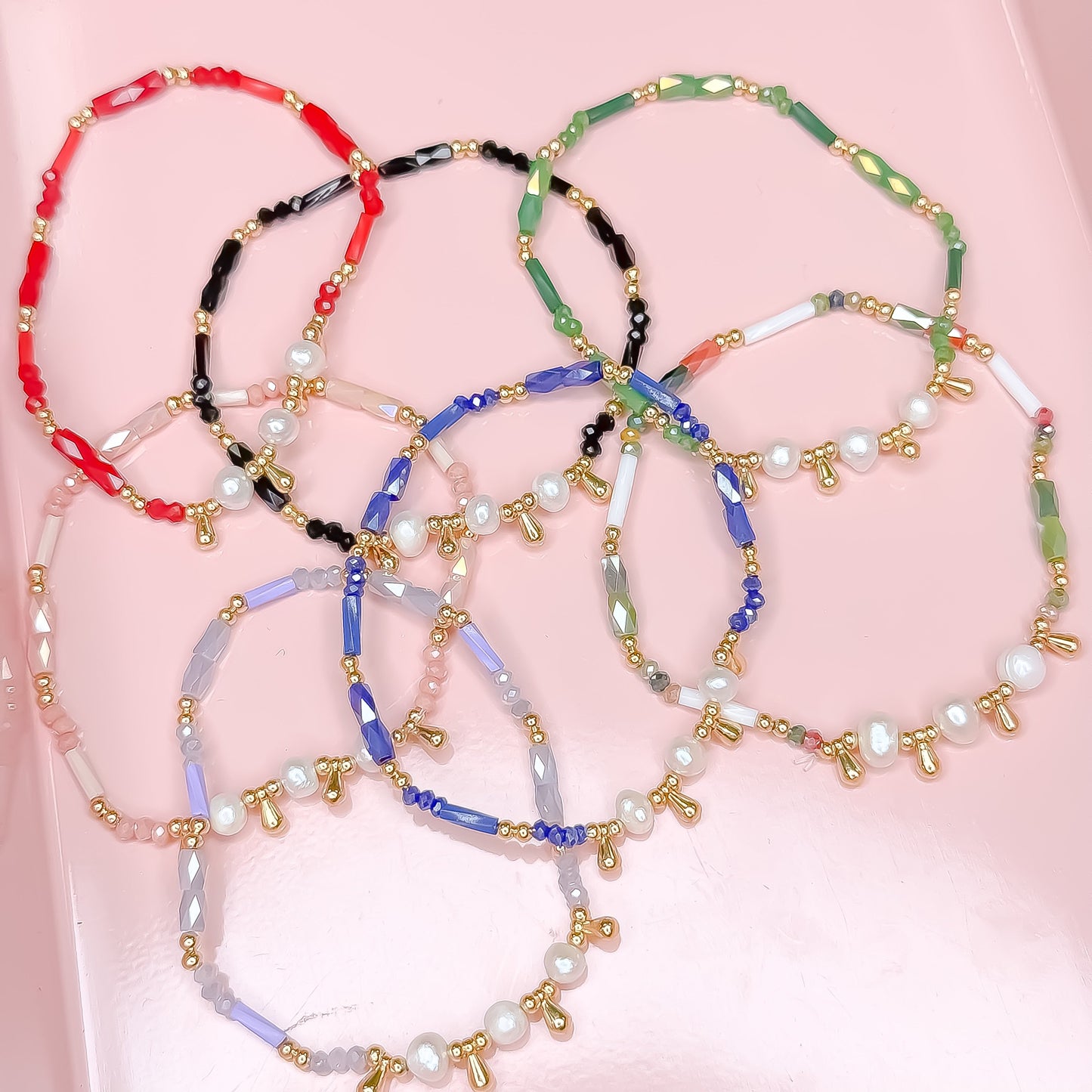 Princess Pearls Beads Bracelet