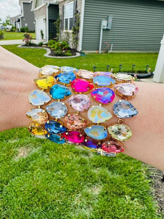 Jewel Candy Luxe Bracelet Stack- Multi Colors