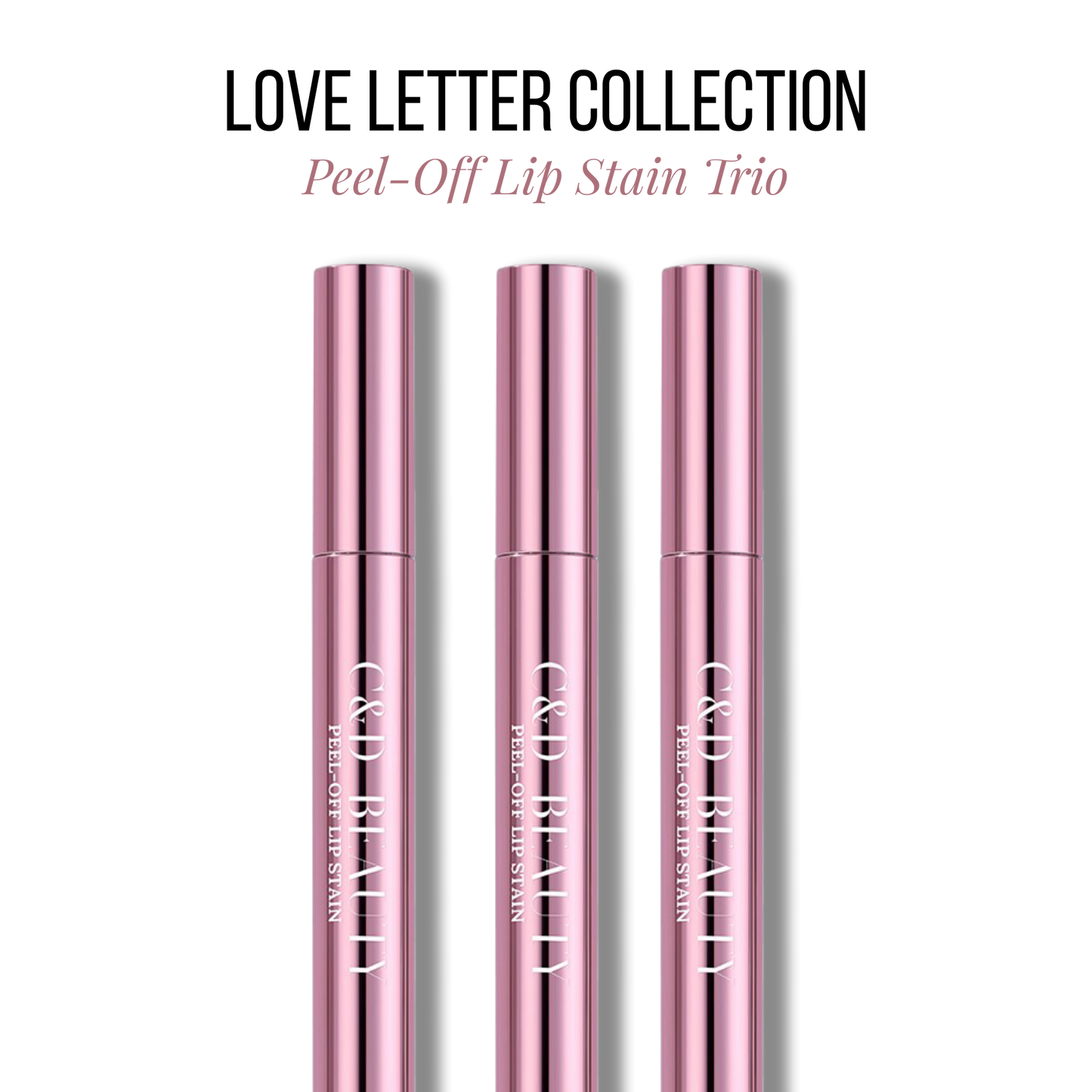 The Love Letter Collection - Peel-Off Lip Stain Trio