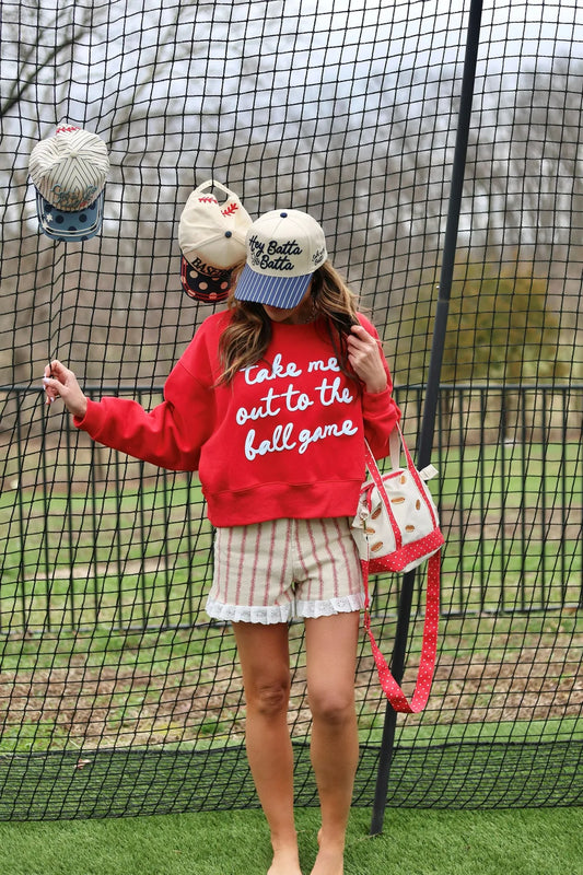 Baseball Ruffle Short