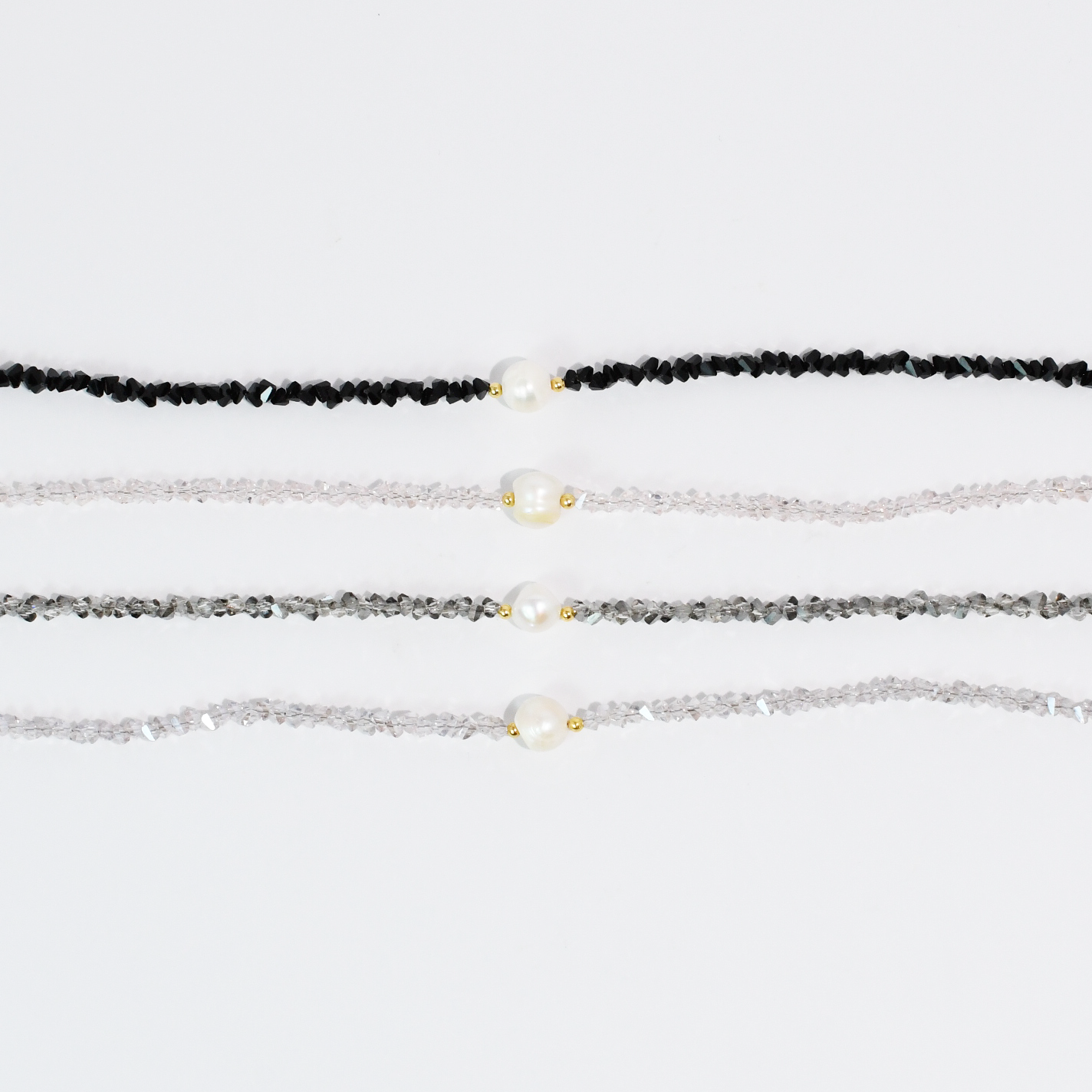 Single Glam Pearl Necklace
