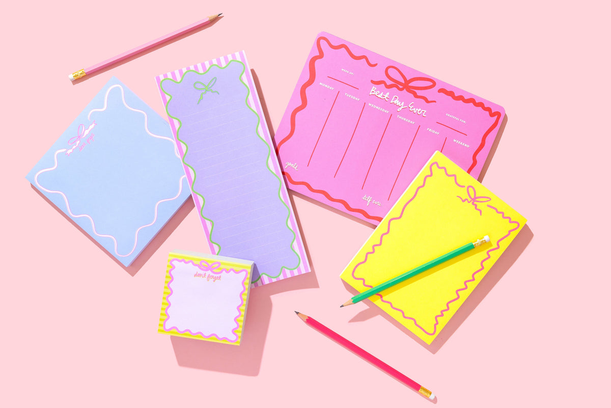 Bow Sticky Reminder Pad