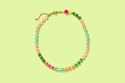 Grace Colorful Stone Necklace