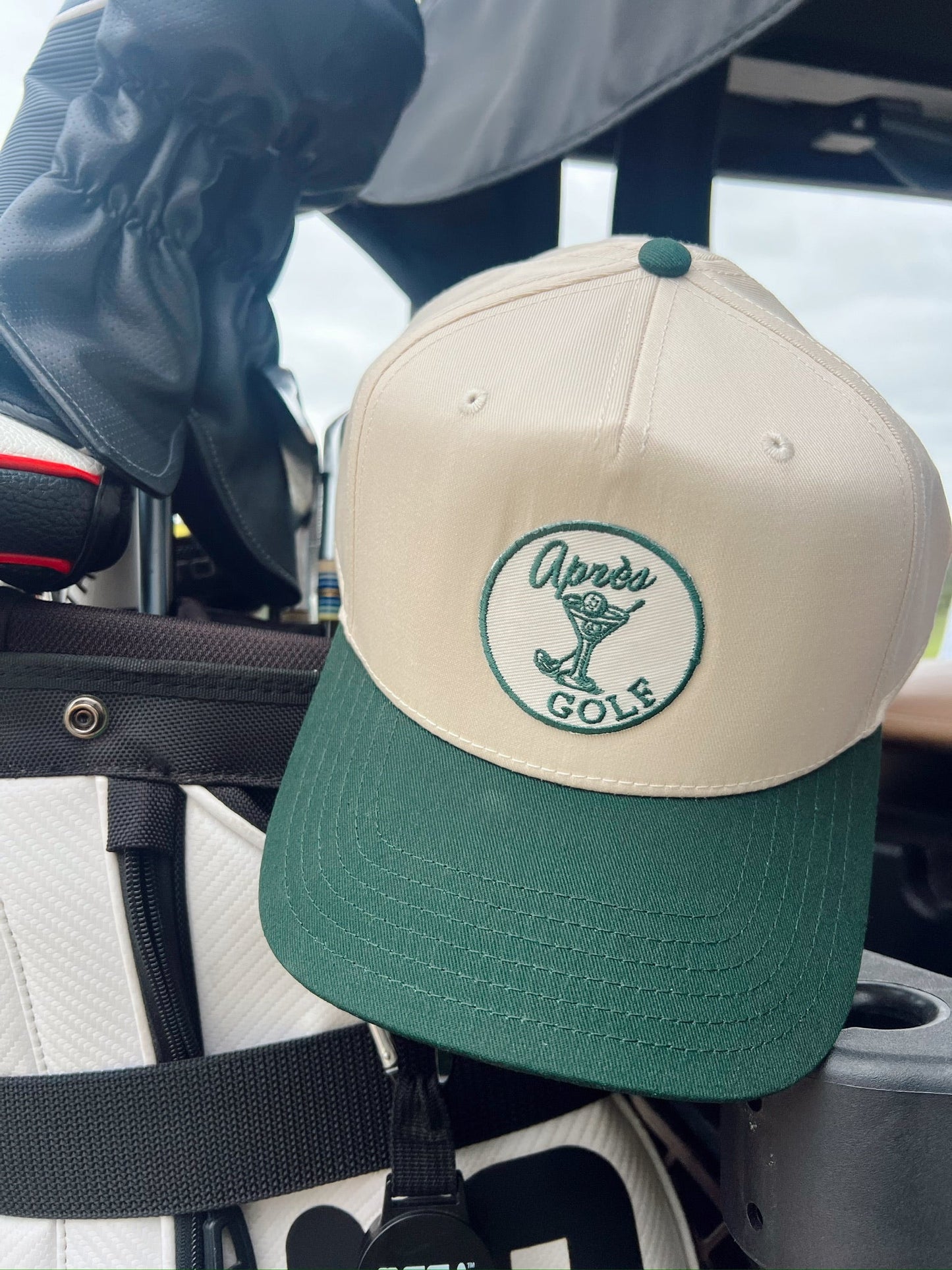 Apres Golf - Green Vintage Trucker Hat