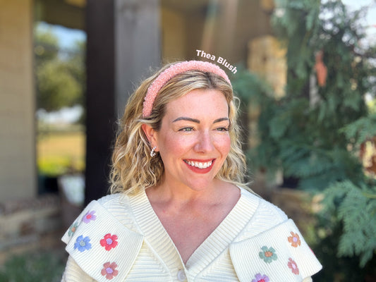 Tweed Headbands Thin (5 Colors)