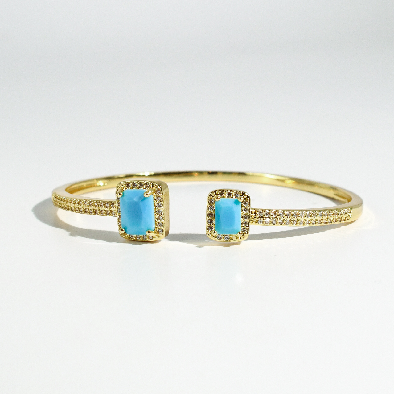 Turquoise Spark Cuff