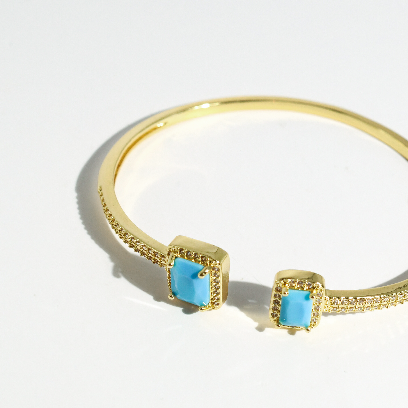 Turquoise Spark Cuff