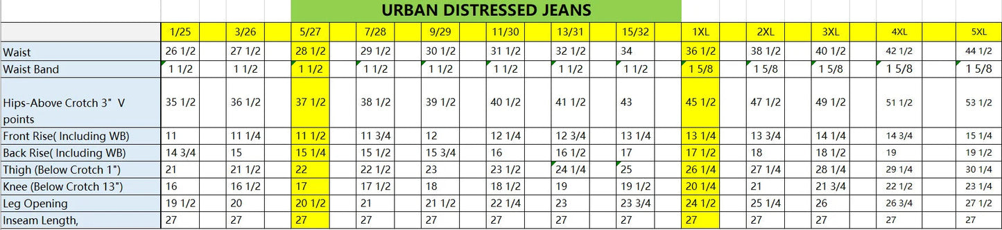 Urban Distressed Crop Jean [[PRE-ORDER]]
