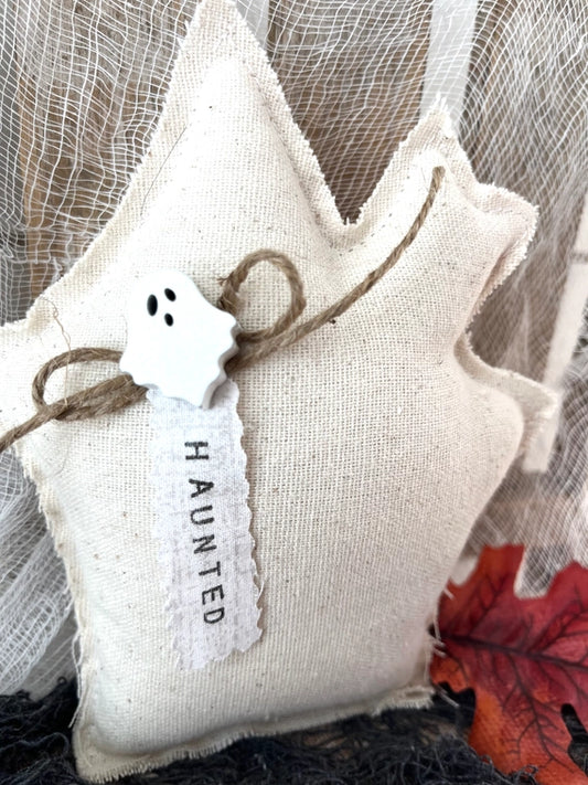 Haunted House Mini Pillow