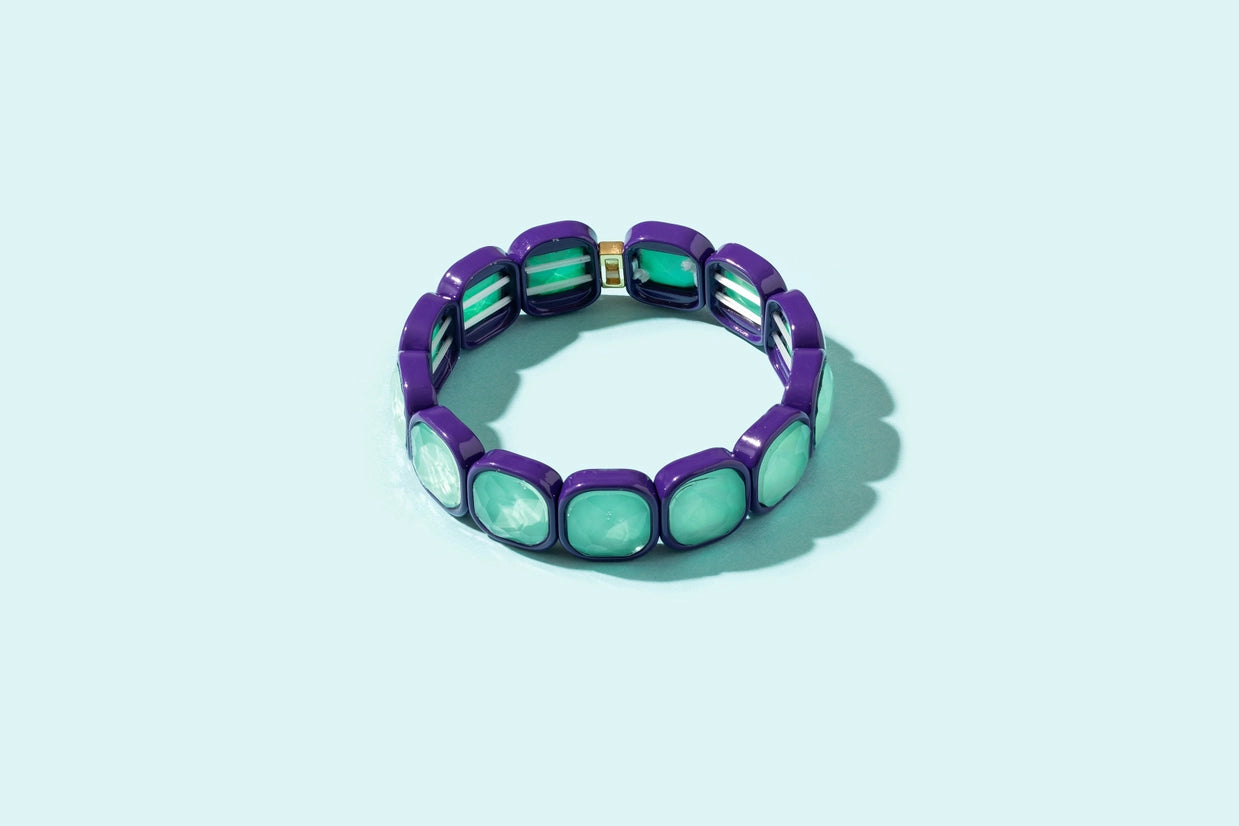 Elise Dark Purple Bracelet