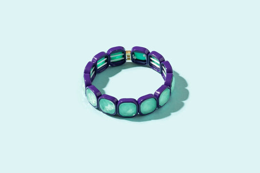 Elise Dark Purple Bracelet