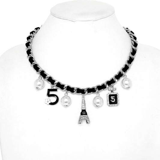 Fashionista Charm Necklace