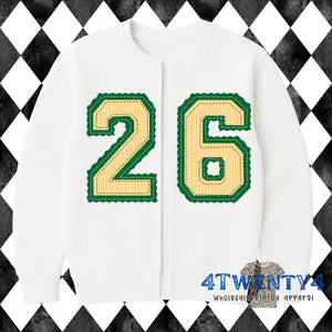 Custom Split Crewneck Cardigan