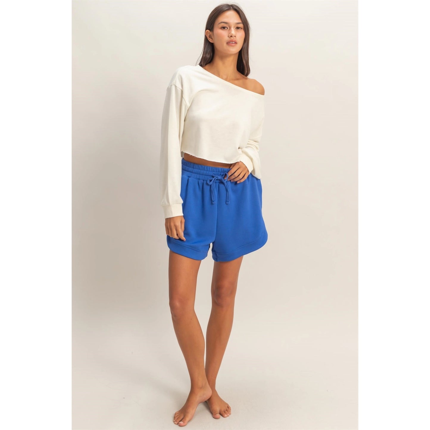 Whip Cream Long Sleeve Top