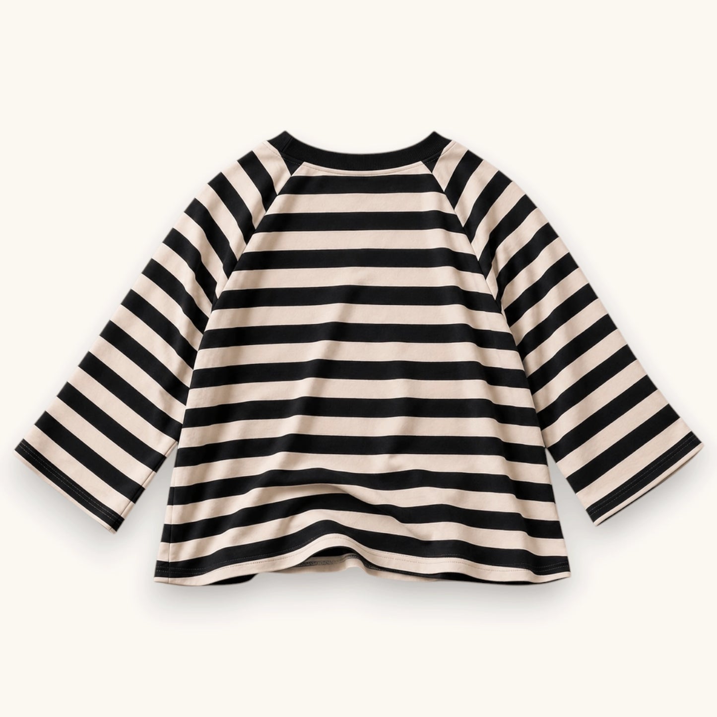 Girls Stripe Raglan Tee