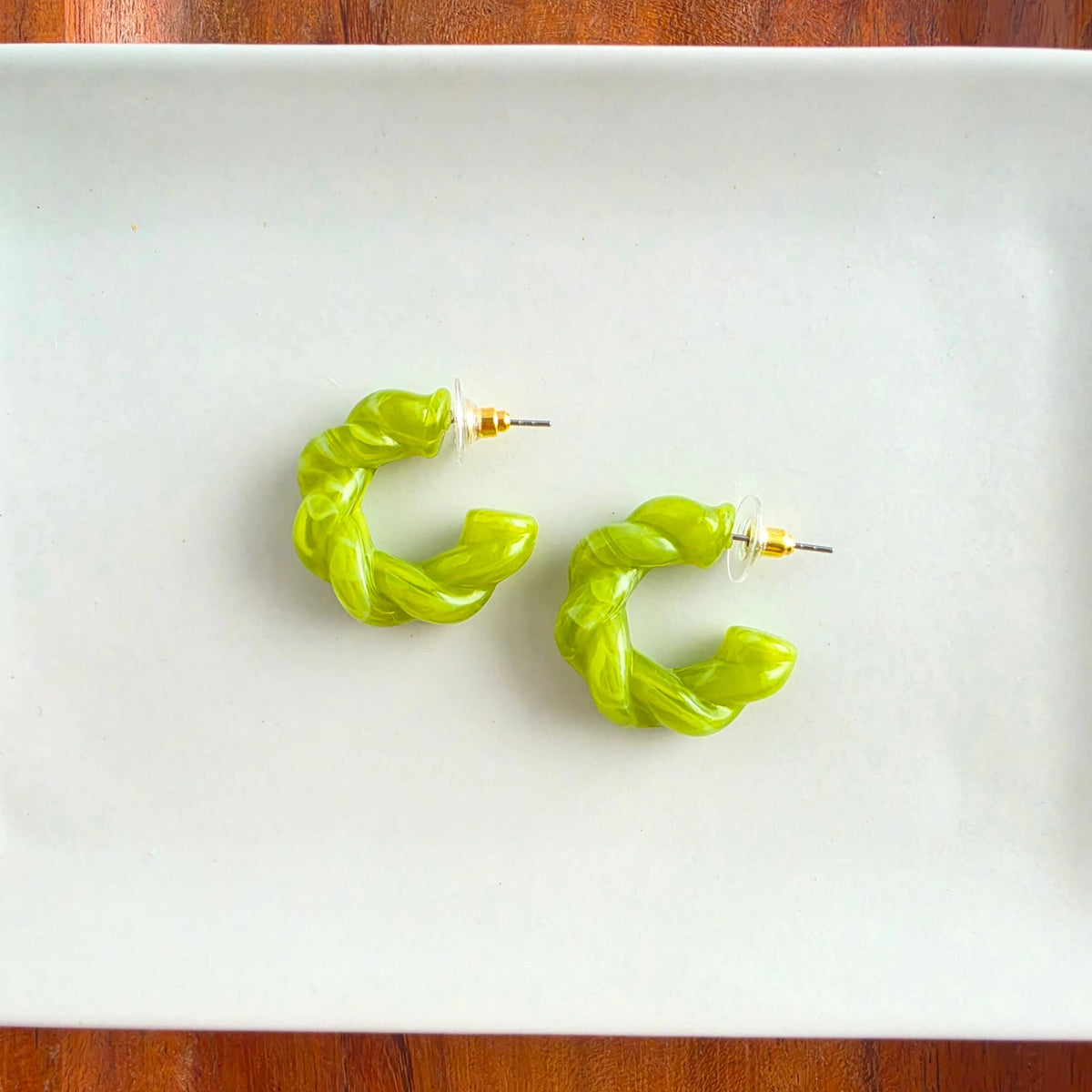 Ramona Hoop - Olive Green