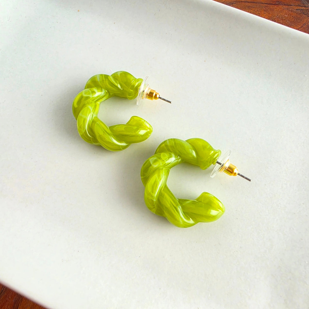Ramona Hoop - Olive Green