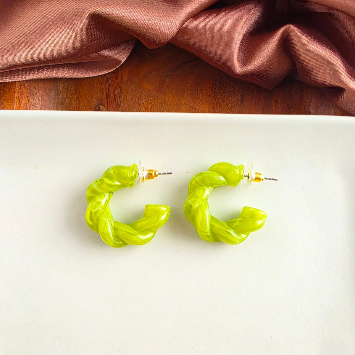Ramona Hoop - Olive Green