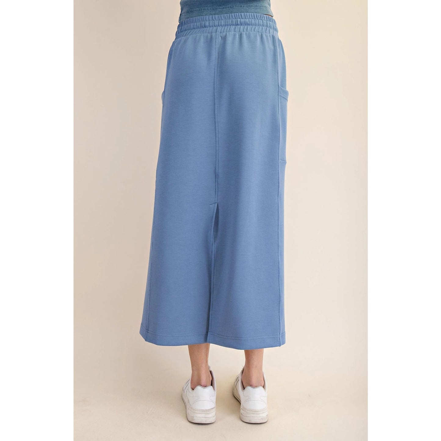 Paradise Blue Modal Skirt