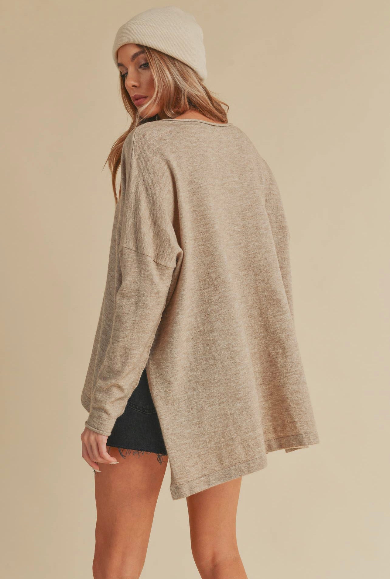 oat sweater