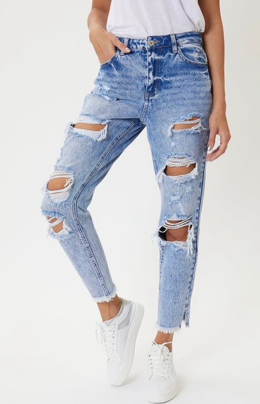 Medium Stone Wash Denim