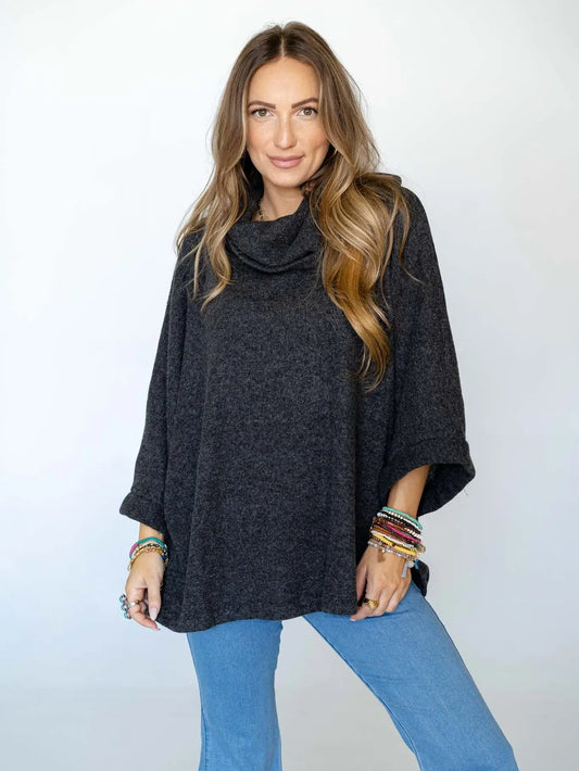 Oversized Turtleneck Sweater
