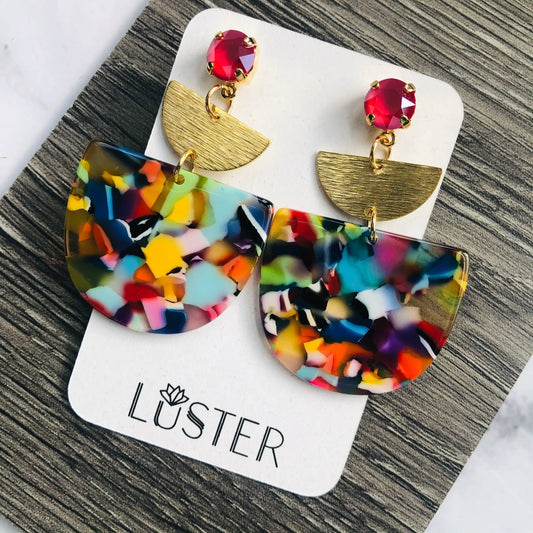 Stacked Statement Earrings