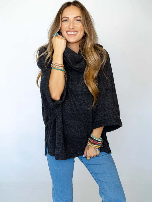 Oversized Turtleneck Sweater