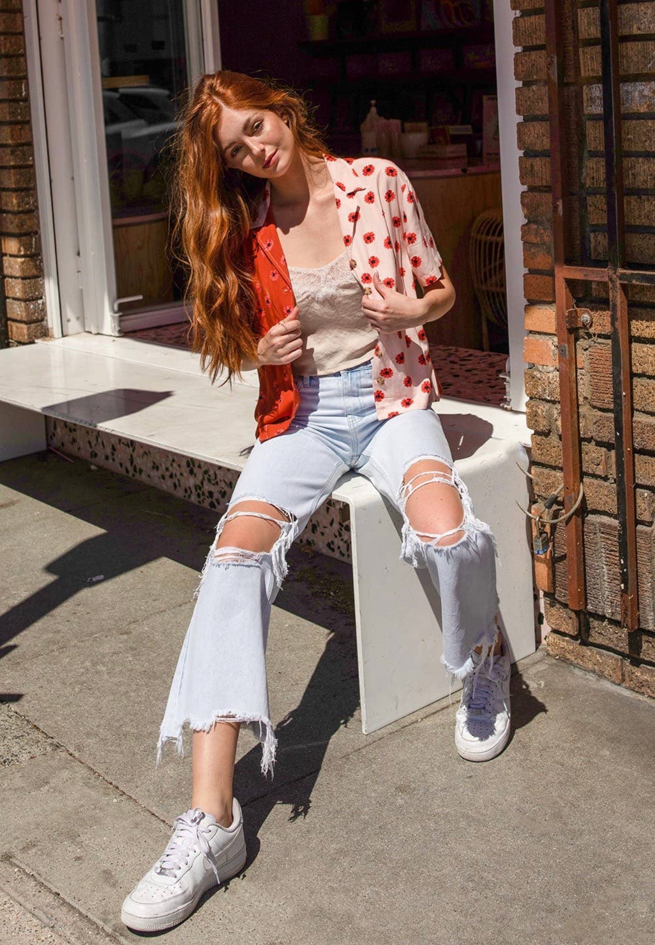 90s Vintage Cropped Ankle Flares