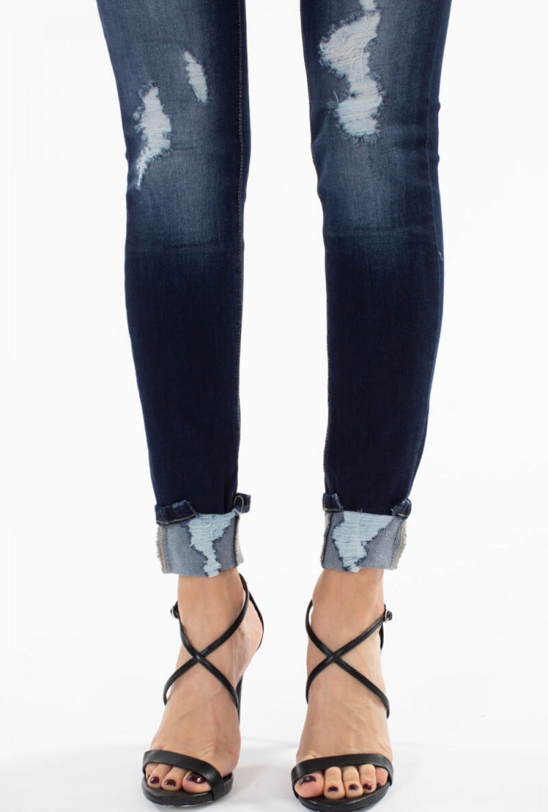 Chelsea High Rise Ankle Skinny