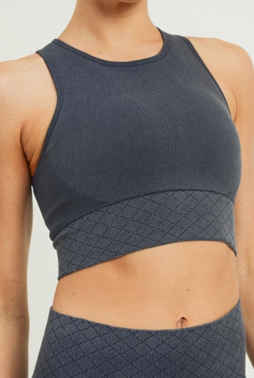 Yoga + Chill - seamless racerback sports bra